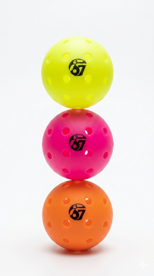 PB67 Outdoor Competition Balls 3-Pack - Mixed
